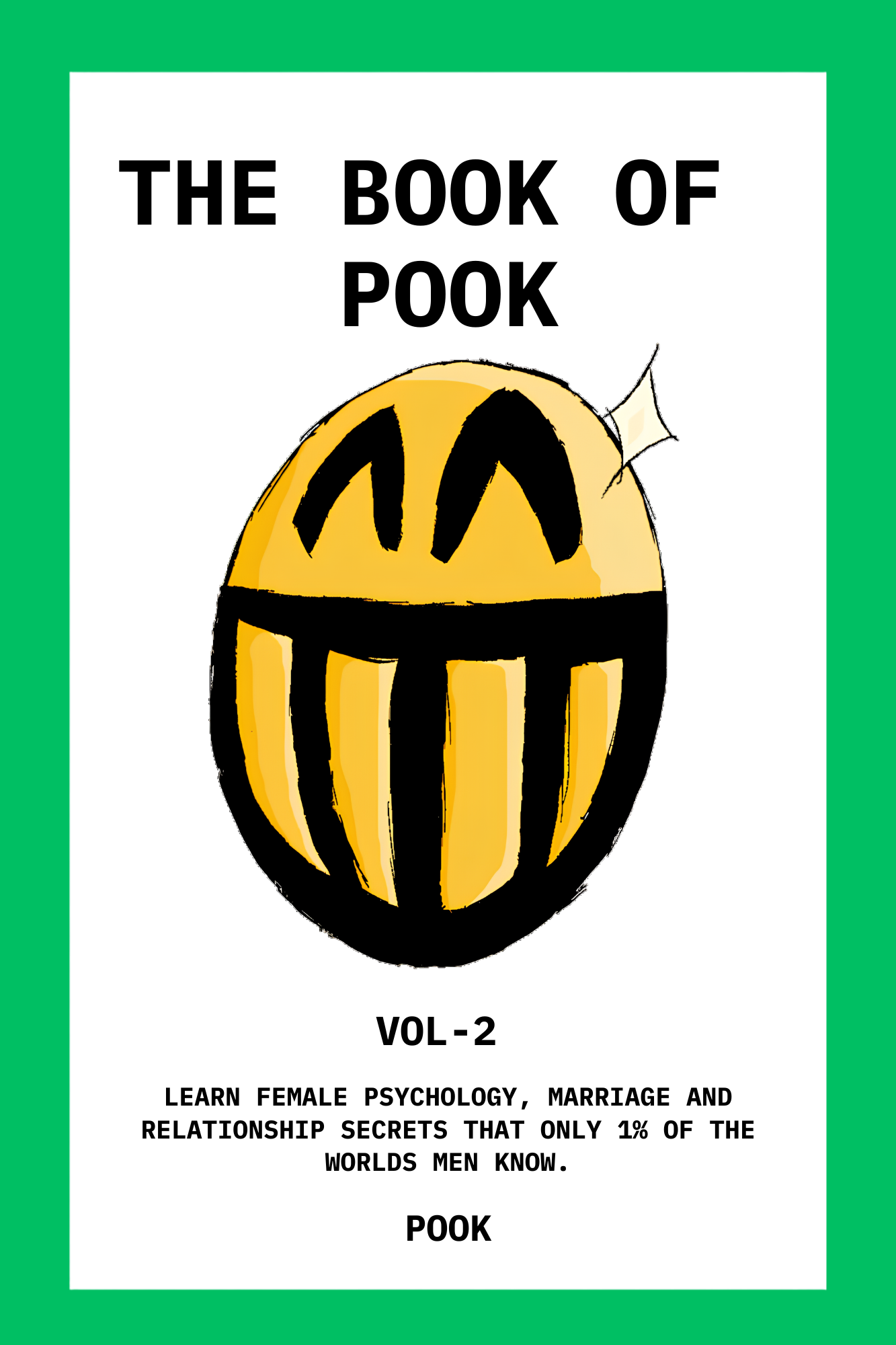 The Book of Pook Volume 2 cover — relationships and frame