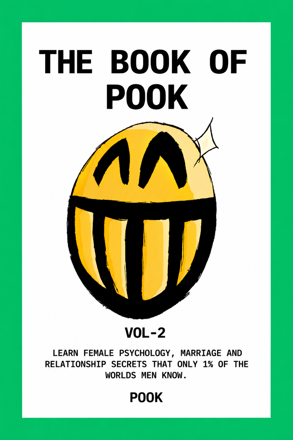The Book of Pook Volume 2 cover — relationships and frame